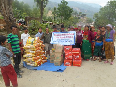 ナイアード・ネパールの支援2